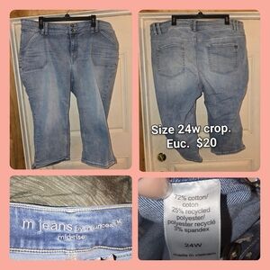 Maurices Light Blue Ankle Jeans